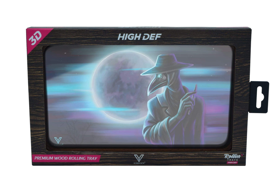 V Syndicate Rollin Trays Dark Traveler 3D High Def Wood Rollin' Tray