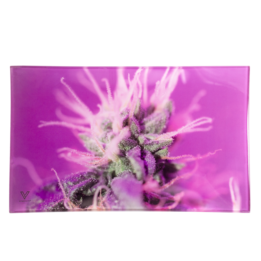 Pink Lemonade Glass Rollin' Tray