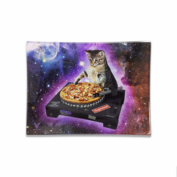 V Syndicate Glass Rollin' Tray Small Pussy Vinyl Glass Rollin' Tray