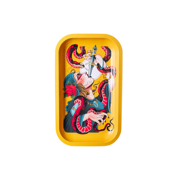 Serpentine Metal Rollin' Tray