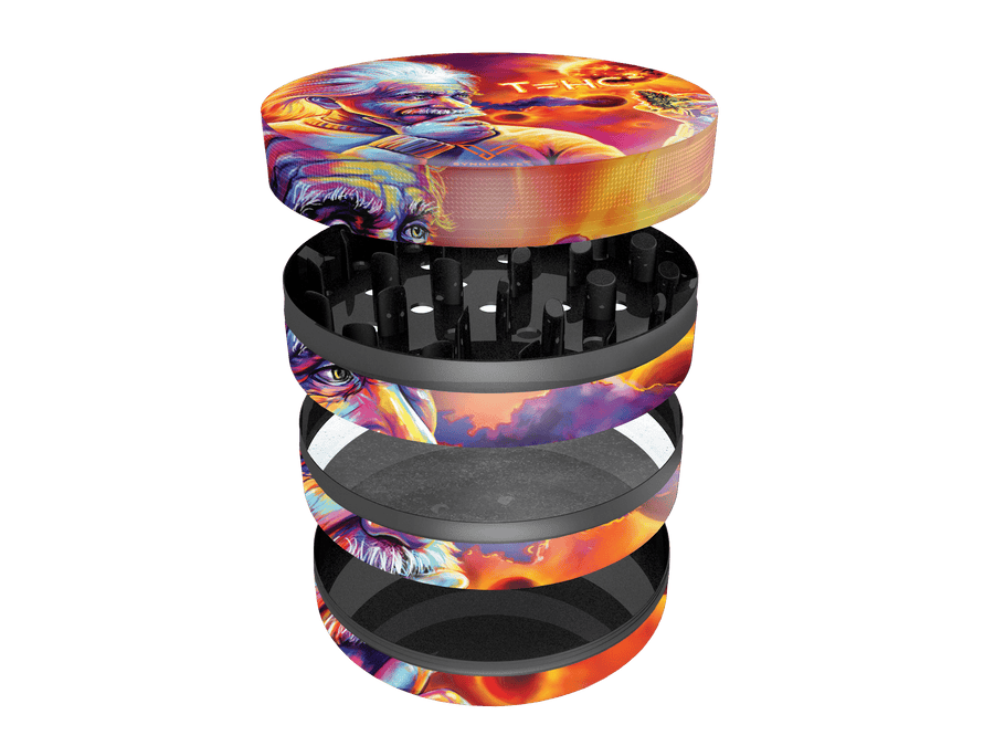 V Syndicate T=HC2 Einstein Solar Diesel 4-Piece SharpShred 360 Grinder