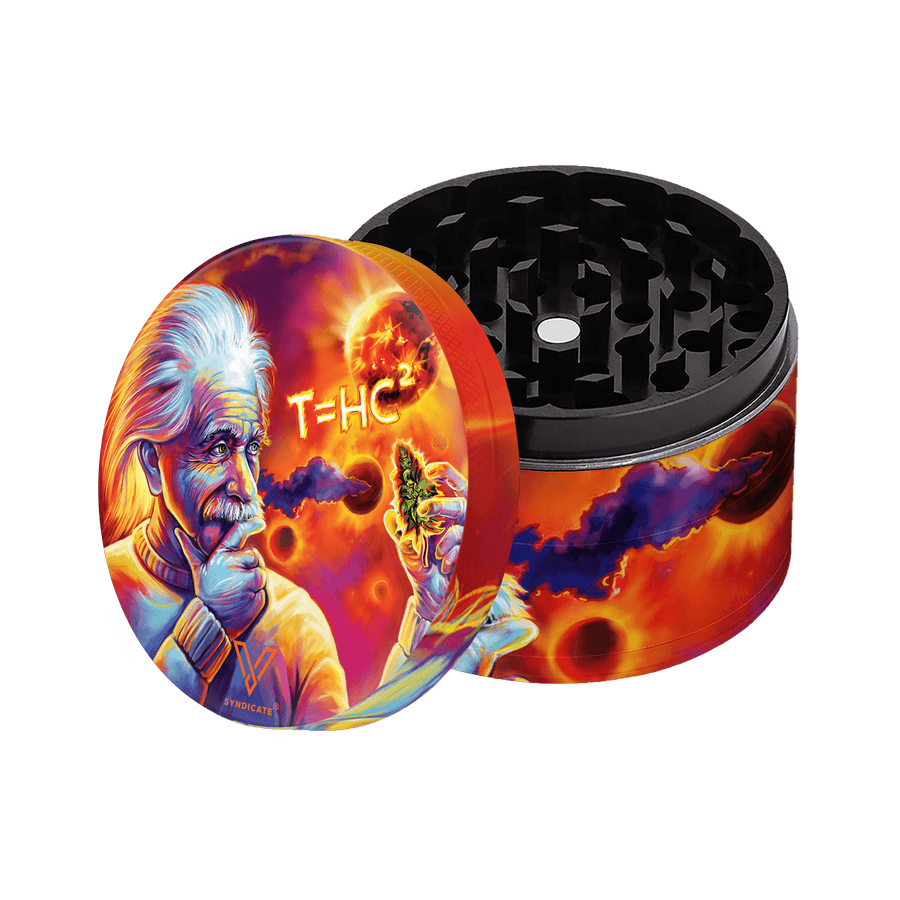 V Syndicate T=HC2 Einstein Solar Diesel 4-Piece SharpShred 360 Grinder