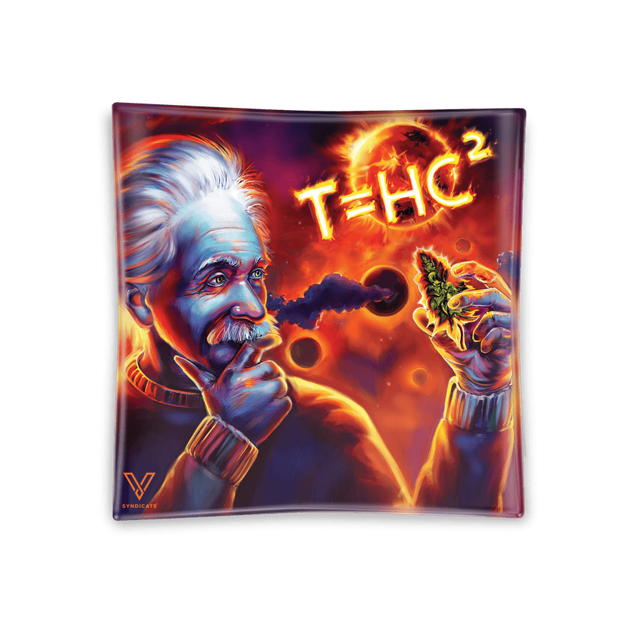 V Syndicate Blazin' Ashtray T=HC2 Einstein Solar Diesel Blazin' Ashtray Glass