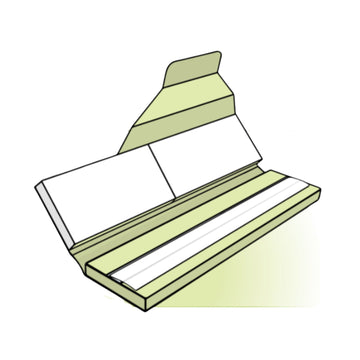 Custom Rolling Papers: King Size Slim + Tips + Side Lock