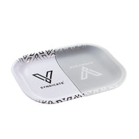 Custom Rolling Trays: Metal w/ Removable Dab Mat (Small)