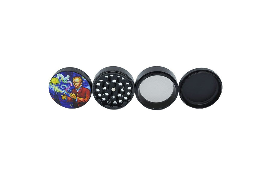V Syndicate 55MM Smoky Night 4-Piece SharpShred Grinder