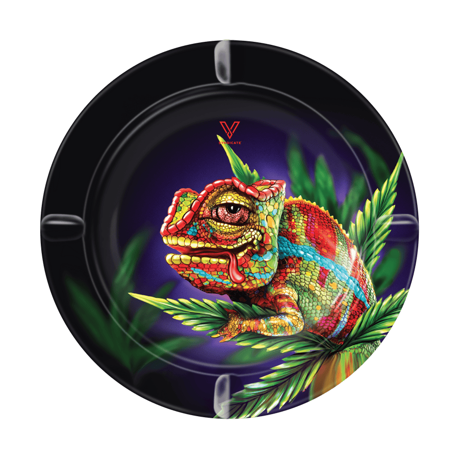 V Syndicate Blazin' Ashtray Cloud 9 Chameleon Blazin' Ashtray Metal