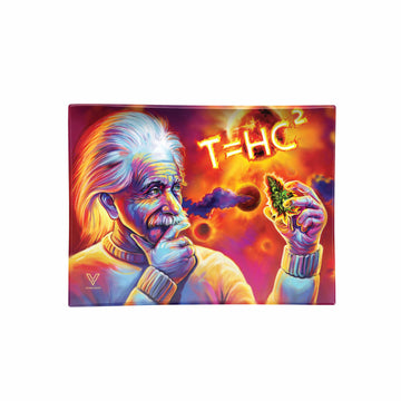 V Syndicate Glass Rollin' Tray Small T=HC2 Einstein Solar Diesel Glass Rollin' Tray