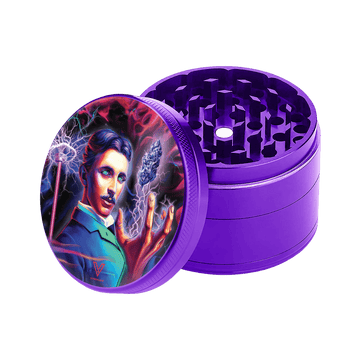 V Syndicate 55MM High Voltage 4-Piece SharpShred Grinder