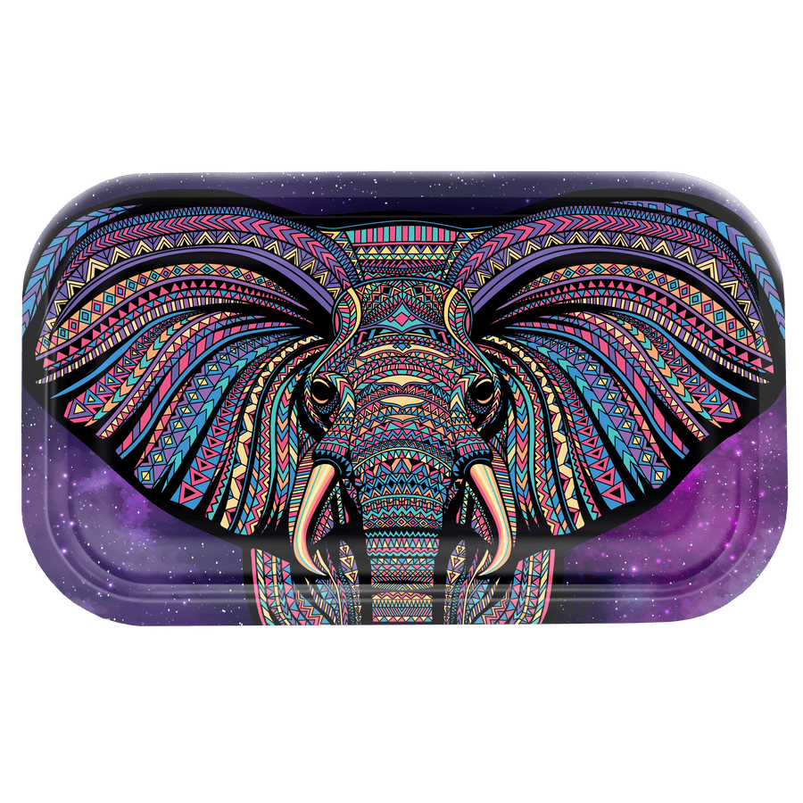 V Syndicate Rollin Trays Elephant Metal Rollin' Tray