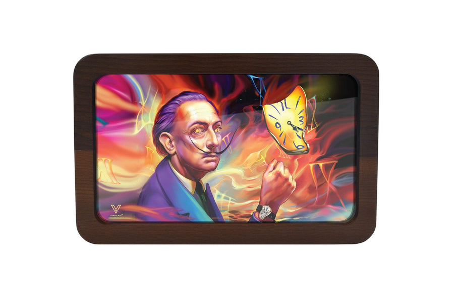 V Syndicate Rollin Trays Medium Dalirious 3D High Def Wood Rollin' Tray