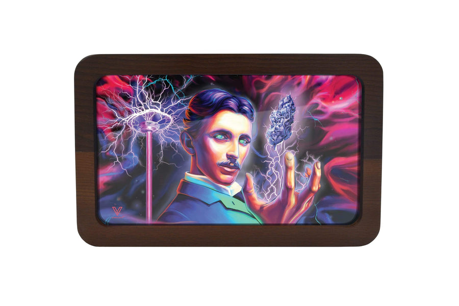 V Syndicate Rollin Trays Medium High Voltage 3D High Def Wood Rollin' Tray