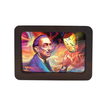V Syndicate Rollin Trays Small Dalirious 3D High Def Wood Rollin' Tray