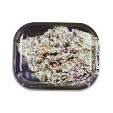 V Syndicate Rollin Trays Small Strains: Bubba Kush Metal Tray