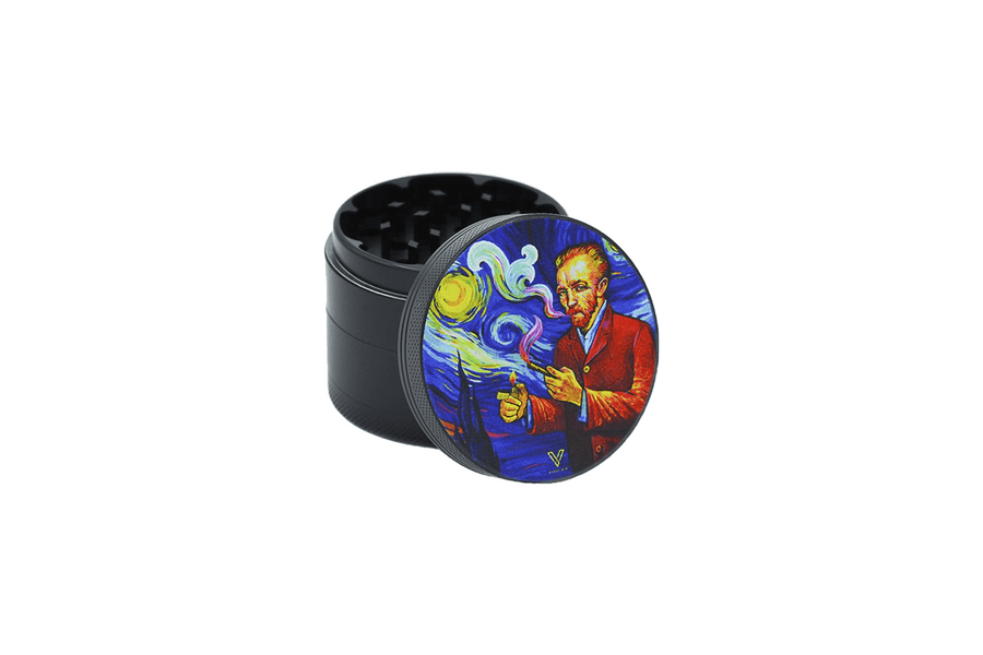 V Syndicate Smoky Night 4-Piece CleanCut Grinder (Nonstick)
