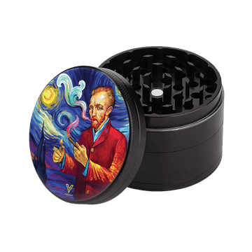 V Syndicate Smoky Night 4-Piece CleanCut Grinder (Nonstick)