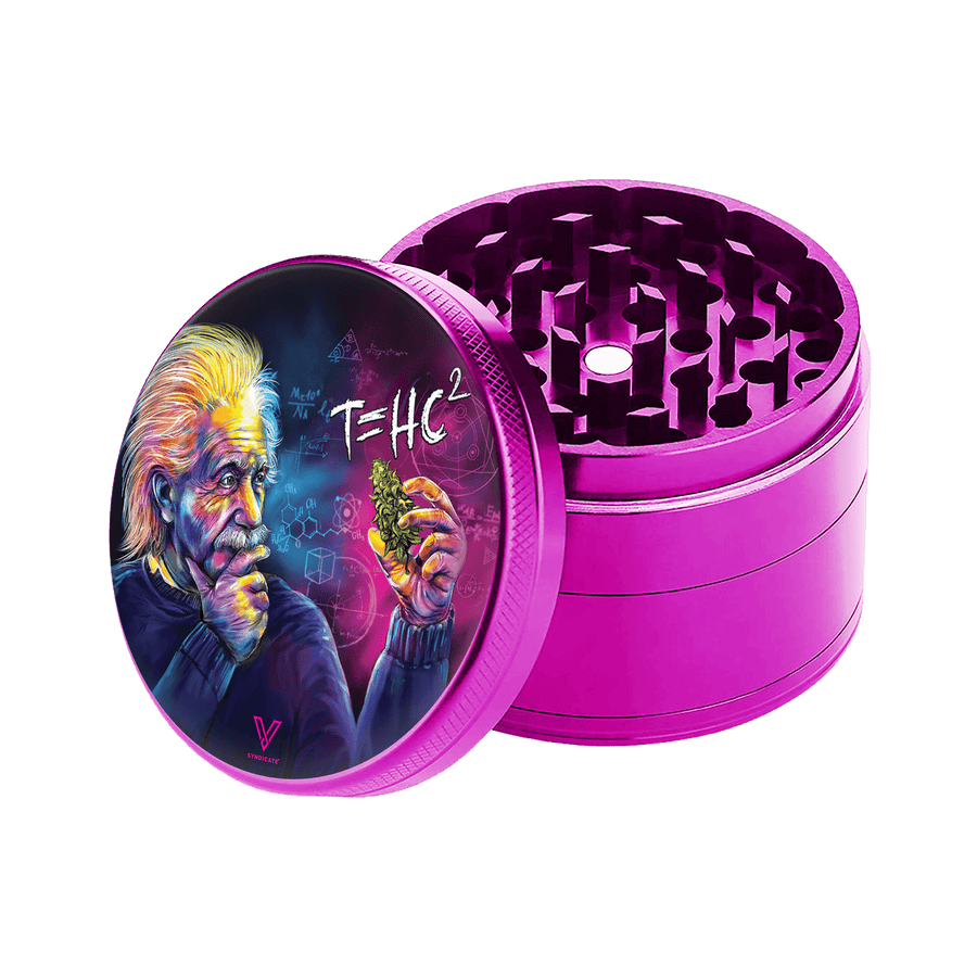 V Syndicate T=HC2 Einstein Classic 4-Piece SharpShred Grinder